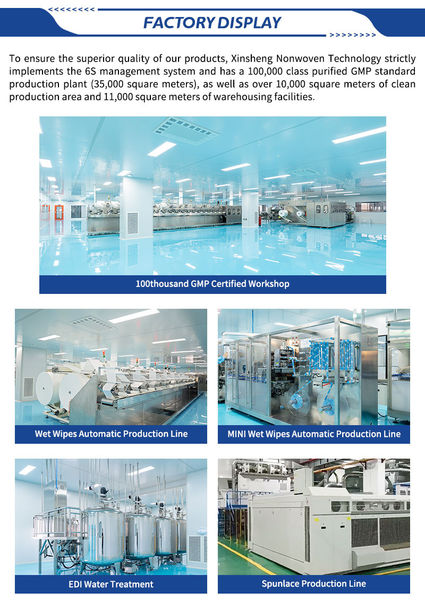 Xinsheng Nonwovens Technology Ltd. lini produksi pabrikan